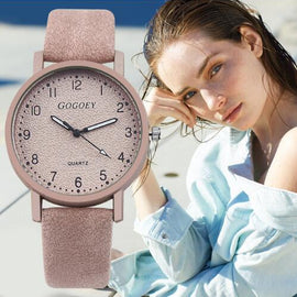 Gogoey Top Brand Women's Watches Fashion Leather Wrist Watch Women Watches Ladies Watch Clock bayan kol saati reloj mujer