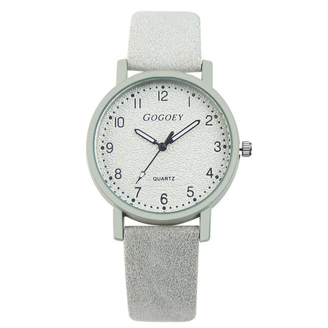 Gogoey Top Brand Women's Watches Fashion Leather Wrist Watch Women Watches Ladies Watch Clock bayan kol saati reloj mujer