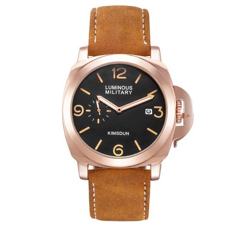 Fashion Luxury Brand Sport Watch Men Waterproof Quartz Leather Military Wrist Watch Men Army Clock Male relojes hombre hodinky